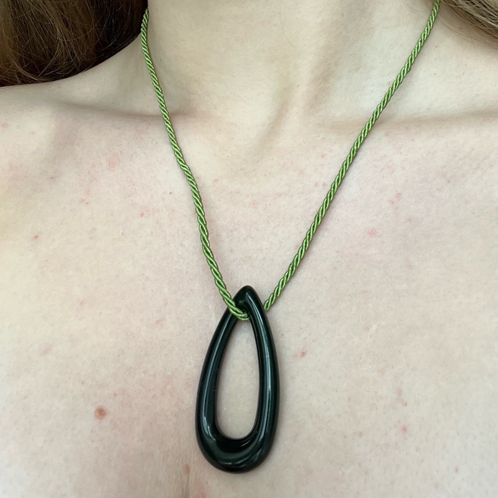 Urban Outfitters glass pendant necklace